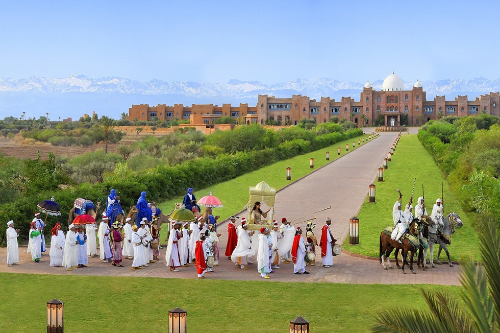 Taj Palace Marrakech view