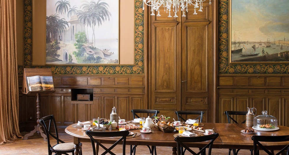 Chateau le Thil, Бордо, Франция restoran