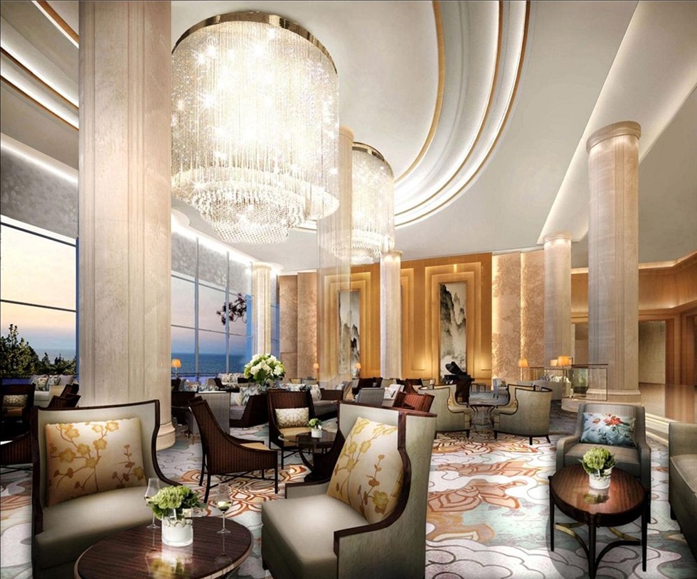 Shangri-La Hotel, Qinhuangdao lobby