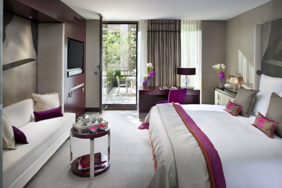 Mandarin Oriental Paris room