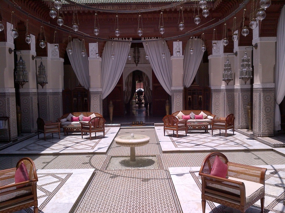 Royal Mansour Marrakech view