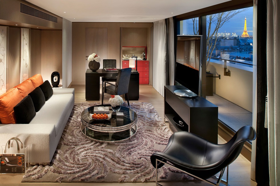 Mandarin Oriental Paris room