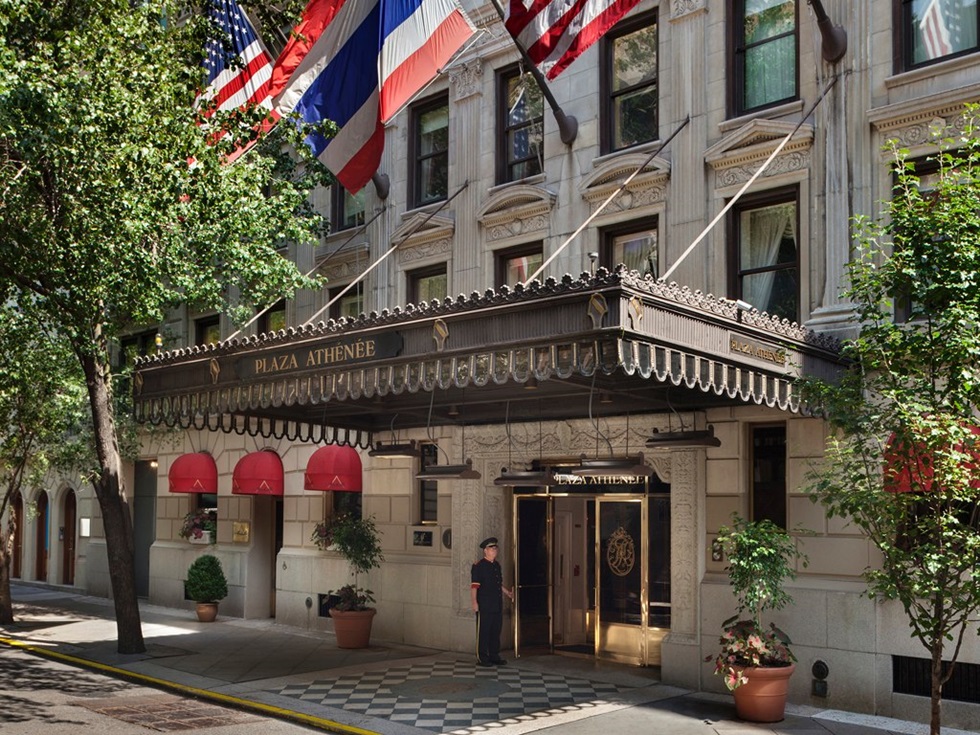 Hotel Plaza Athenee New York view