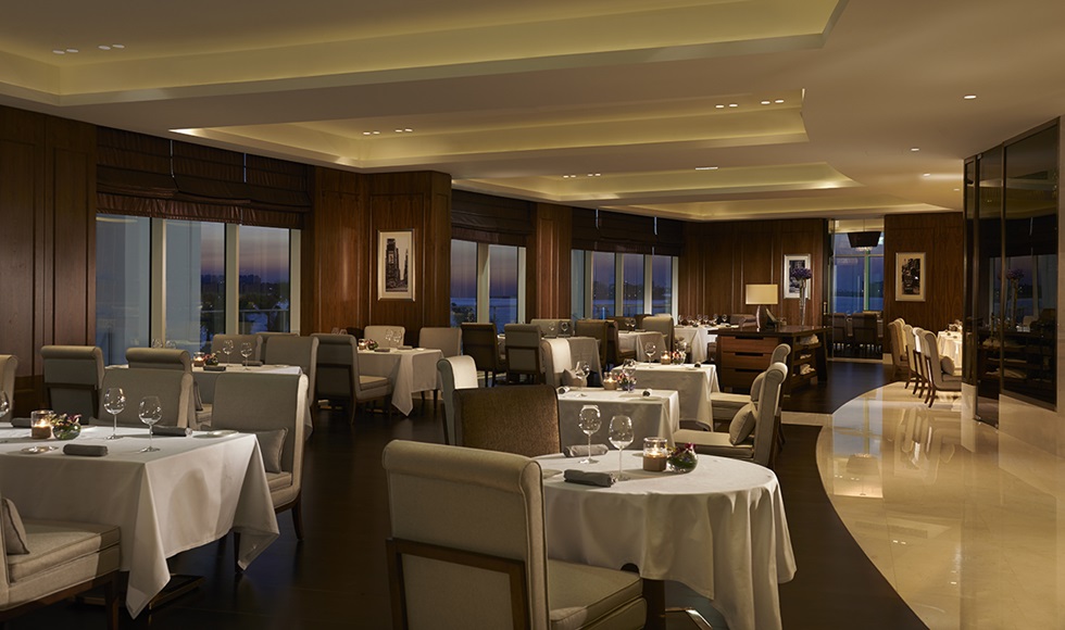 Waldorf Astoria, Пальма Джумейра restaurant