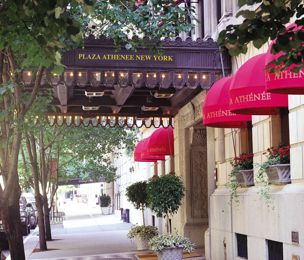 Hotel Plaza Athenee New York view