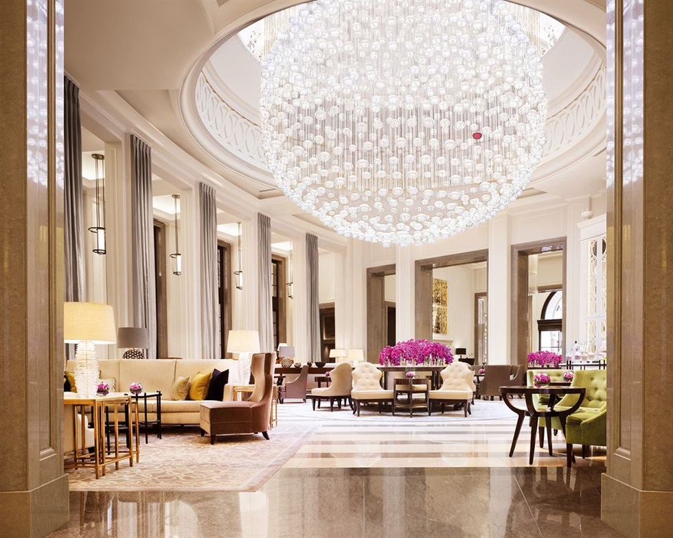 Corinthia Hotel London lobby